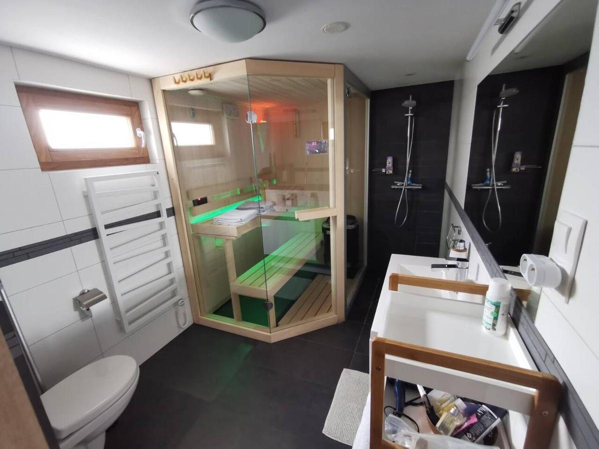 Une Maison A Colombages - Cosy, Lumineuse Et Sauna Kesseldorf Exterior foto