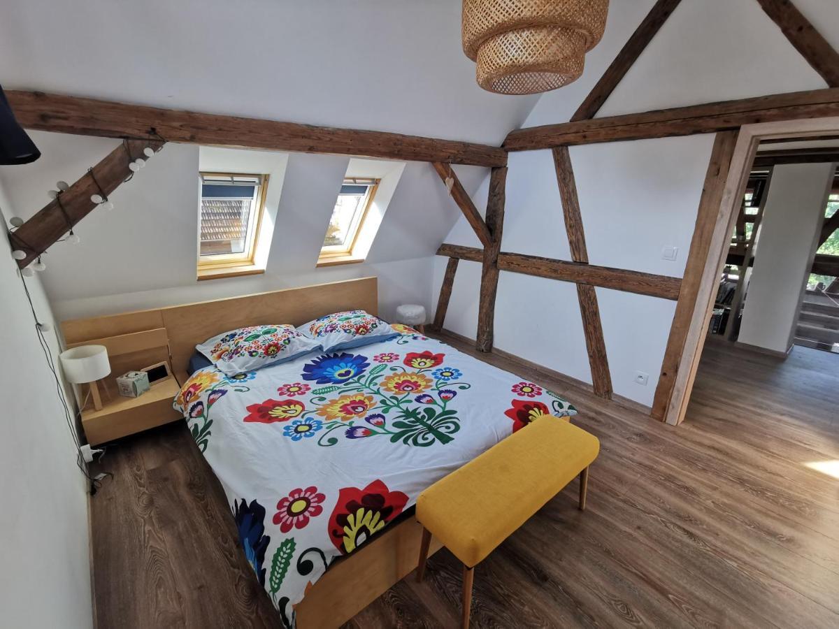 Une Maison A Colombages - Cosy, Lumineuse Et Sauna Kesseldorf Exterior foto